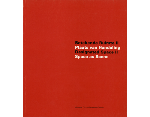 Designated Space II - Space as Scene